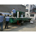 Moveable Convenient 610 Arc Span Roll Forming Machine With Wheels